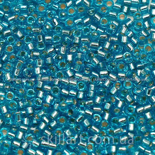 Бисер DB-1209 Miyuki Delica Beads 11/0 (блестящий, сине-голубой)
